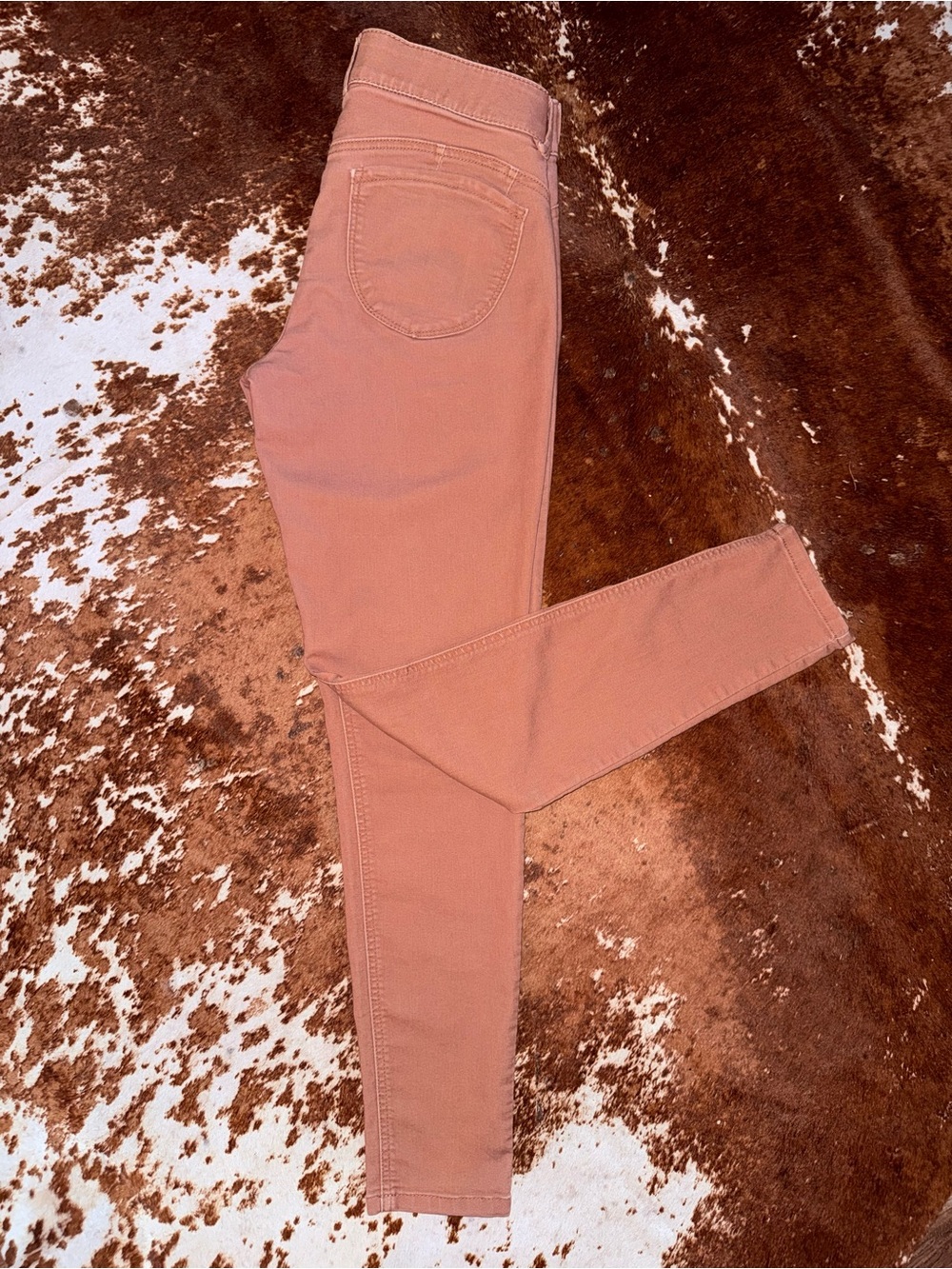 Rewind Women's High-Rise Skinny Jeans in Dusty Rose